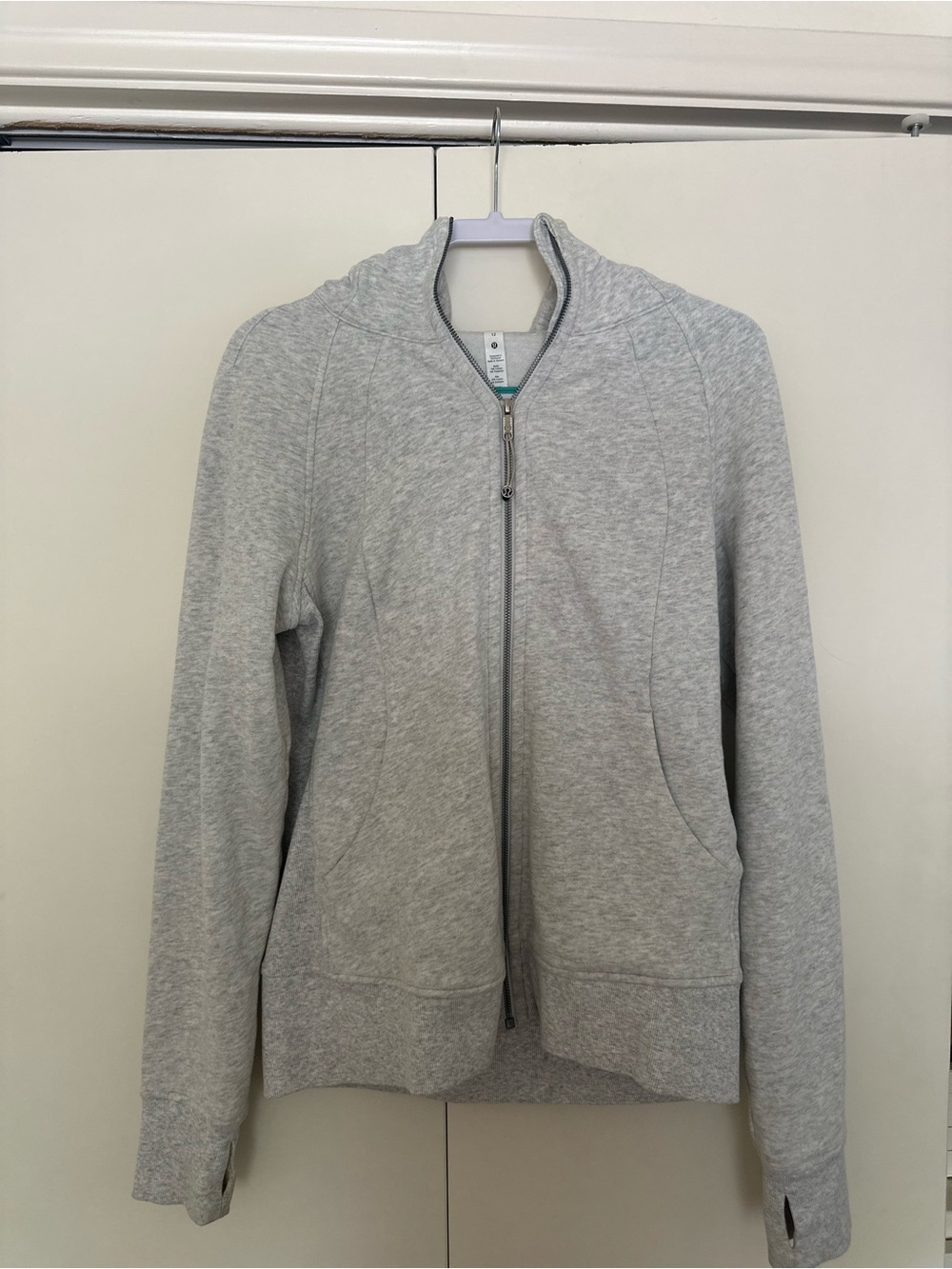 lululemon define jacket Light Gray Full-Zip